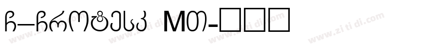 G_Grotesk MT字体转换